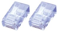 8×8 RJ45 Round/Stranded Cat5e Plug