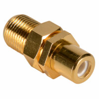 RCA Female Jack to Female “F” Jack