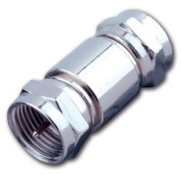 Double Male “F” Adapter