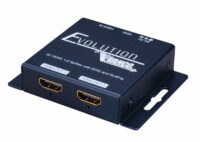 4K HDMI 1×2 Splitter with EDID and Scaling