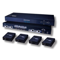 Evolution Quick Install HDMI® 4×4 Matrix Selector Switch over Single Cat5e/Cat6 Cable